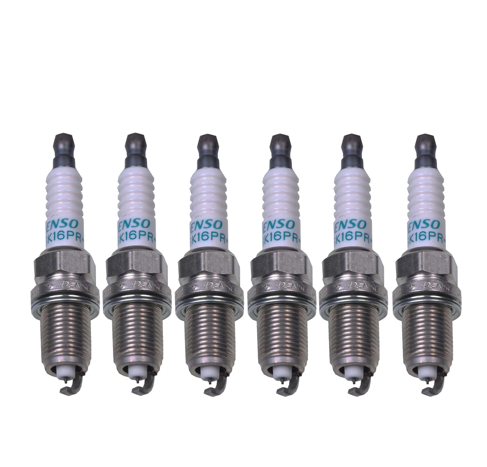 Set of 6 Iridium Long Life Spark Plugs for Hyundai Kia Mitsubishi V6