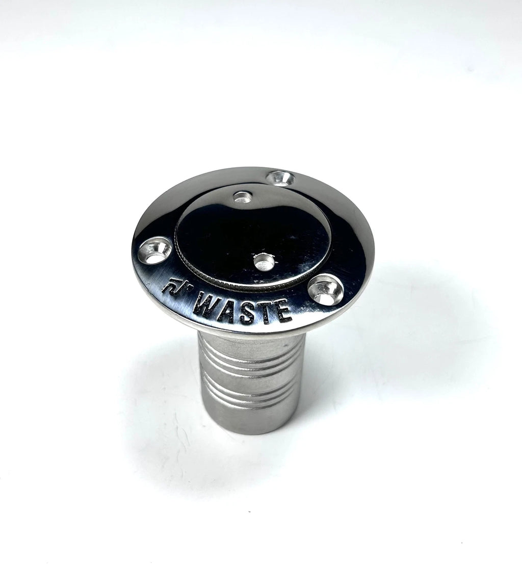 3'' Stainless Steel Boat Deck Fill Thru Hull Waste Port for Marine