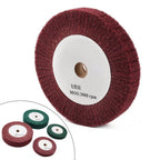Set of 6 Nylon Fiber Polishing Wheel Flap Discs 25/50mm