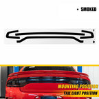 Tail Light Tint Overlays for Dodge Charger (2015–2022) - Smoke Finish