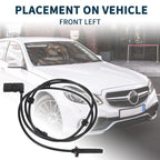 Front Left ABS Wheel Speed Sensor for Mercedes-Benz C43 AMG (2017–2020) No.A2059057609
