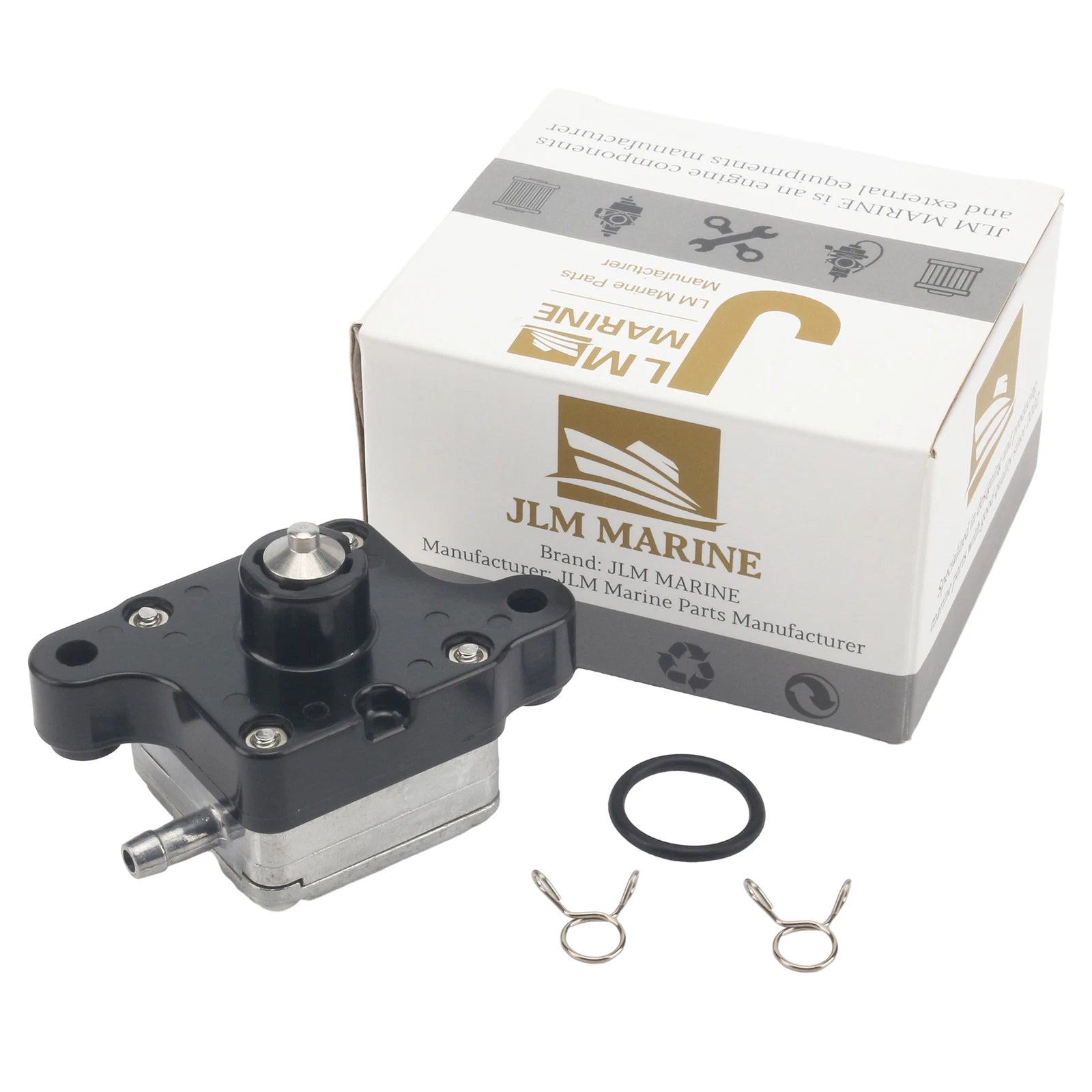 Fuel Pump & O-ring Kit for Yamaha Marine 4-Stroke 6-8-9.9 HP (1990–2023)