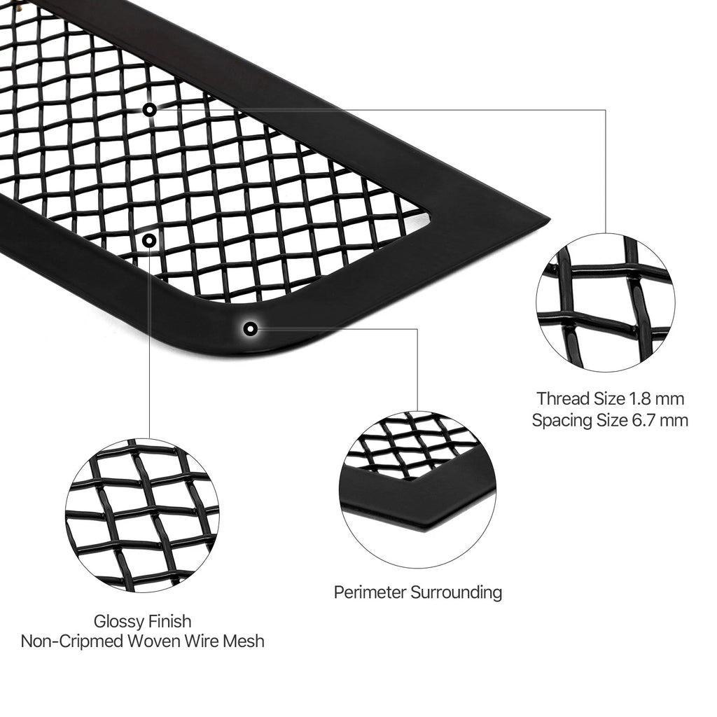 Stainless Black Bumper Mesh Grille for Cadillac ATS (2013-2014)