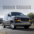 2X Interior Pull Handle Armrest LH & RH for GMC Savana 2500 (2003–2019)