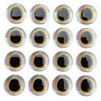 Fishing Lure Eyes Set of 3 (8mm, 10mm, 12mm) Fishing Accessories