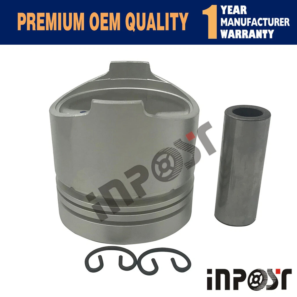 3PC Piston STD 68MM for Kubota D750, ZB500, B5200 (Model Years Unspecified)