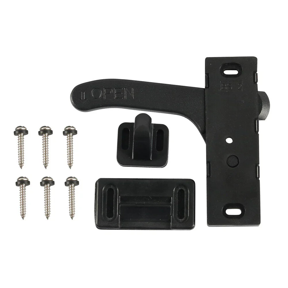 RV Screen Door Latch Handle Kit for Universal Camper Motorhome