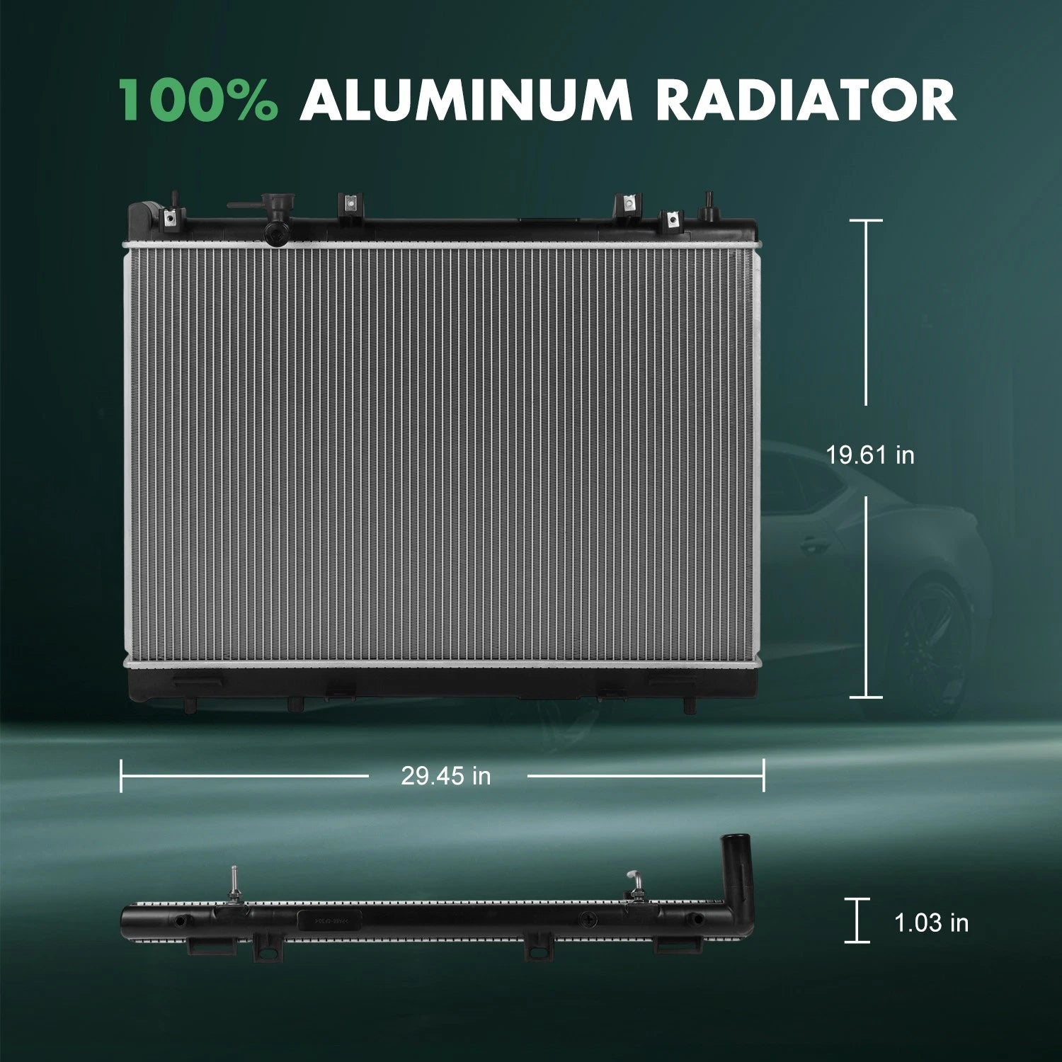 Radiator for Nissan Pathfinder Infiniti JX35 (2013–2019)