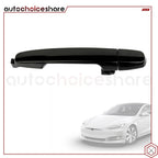 Set of 2 Black Exterior Door Handles for Toyota Sienna (2004–2010)