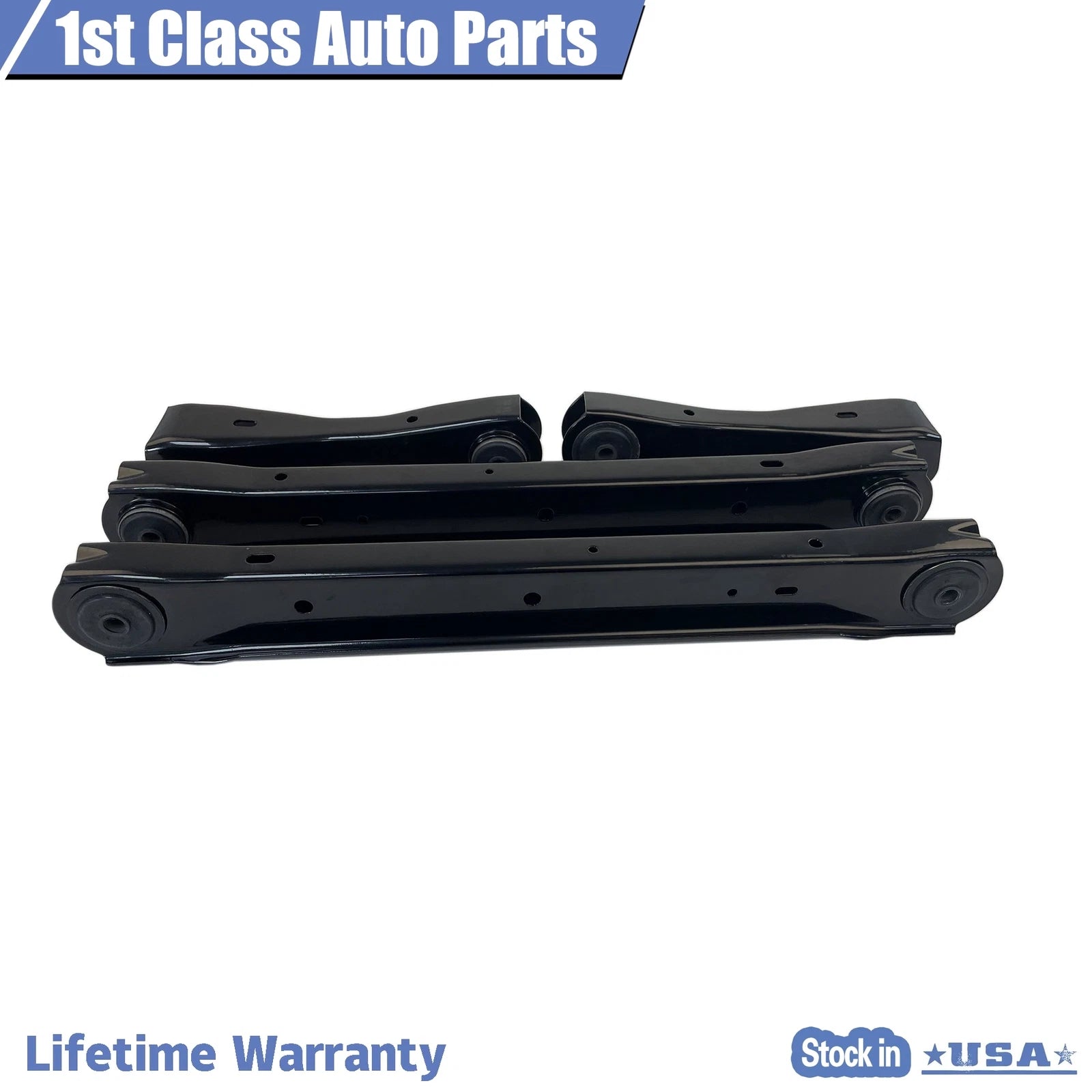 Rear Upper & Lower Trailing Arms with Bushings for Chevy Chevelle (1968–1972)