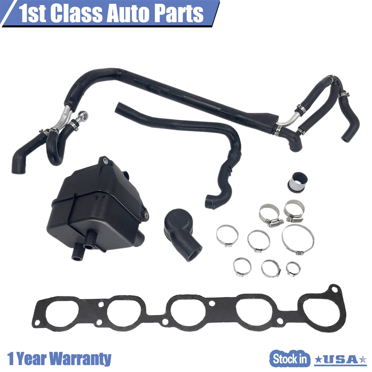 Vent Pipe Kit for Volvo C70 S60 S80 V70 XC70 (2002–2004)