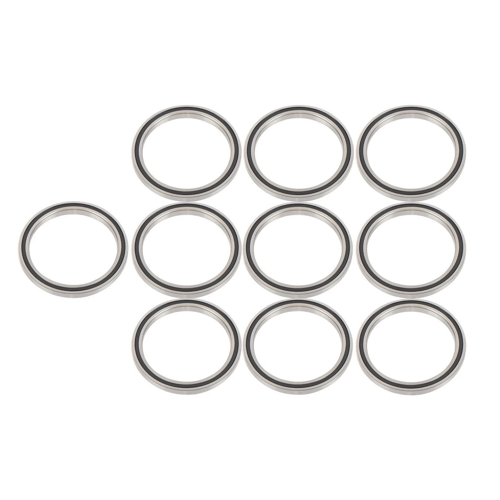 Set of 10 Rubber Seals for Deep Groove Ball Bearings (50×62×6mm)