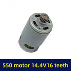 14.4V 550 Motor for Cordless Drills (Smooth 16 Tooth Transmission)