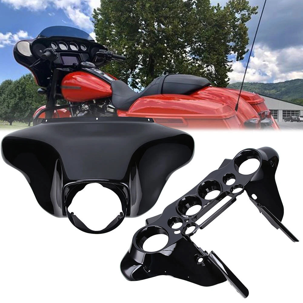 Inner/Outer Front Batwing Fairing for Harley Touring Electra Street Glide (1996–2013)