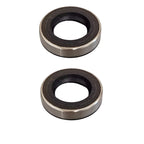 Set of 2 Water Pump Oil Seals for Mercury Quicksilver 26-33144, 26-89238