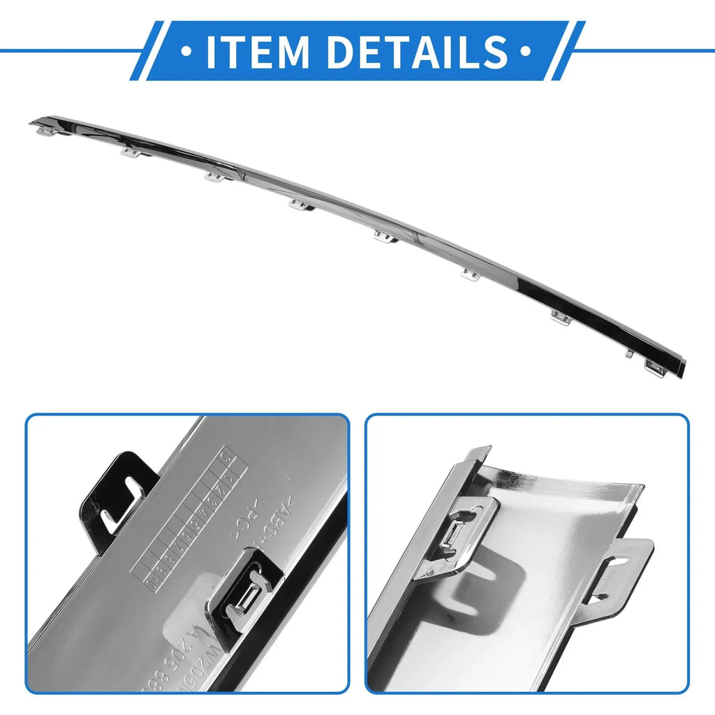 Front Lower Center Bumper Grille Trim for Mercedes-Benz W205 (2019-2021)
