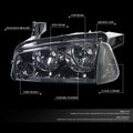 Smoked/Clear Signal Turn Signal Headlights for Dodge Charger (2006–2010)