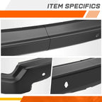 Front Bumper Impact Bar for GMC Sierra 1500 LTD (2022–2026) w/Park Sensor Holes Black