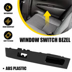 Rear Side Window Upper Switch Bezel Trim Panel for Toyota Yaris (2012–2014)