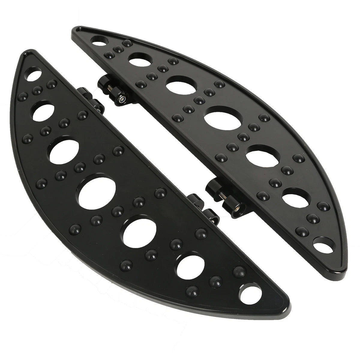 Front Driver Half Moon Footboard for Harley Electra Street Road Glide (1986–Up)