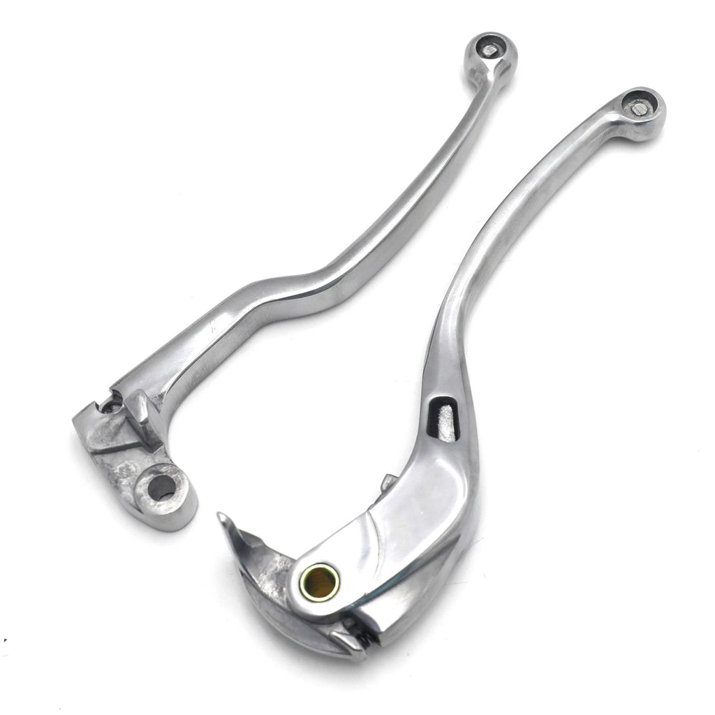 Set of 2 Silver Brake Clutch Levers for Honda CBR600RR (2007–2024), CBR1000RR (2008–2024)