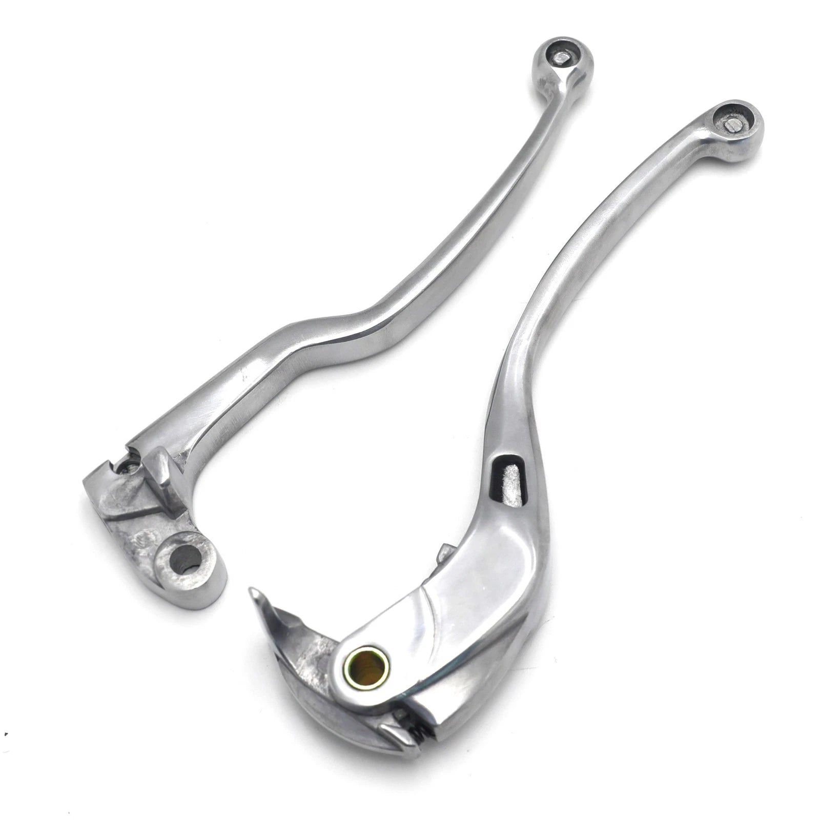 Set of 2 Silver Brake Clutch Levers for Honda CBR600RR (2007–2024), CBR1000RR (2008–2024)