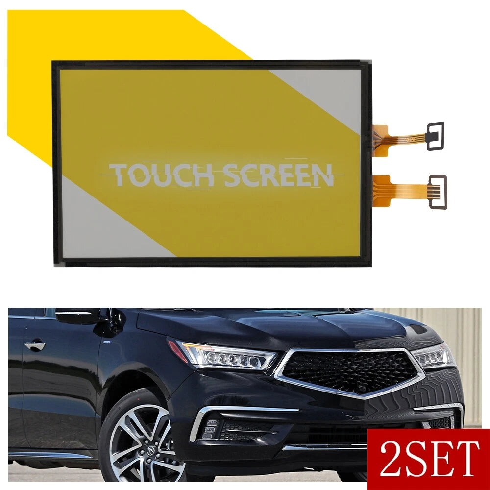 Set of 2 Touch Screen Digitizers for Acura TLX MDX (2014–2017)