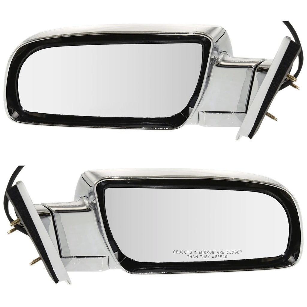 Set of 2 Heated Mirrors for Chevy Suburban C2500