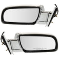 Set of 2 Heated Mirrors for Chevy Suburban C2500