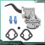 High Volume Fuel Pump for Pontiac 326 350 400 389 455 V8 (8PSI 140GPH Chrome)