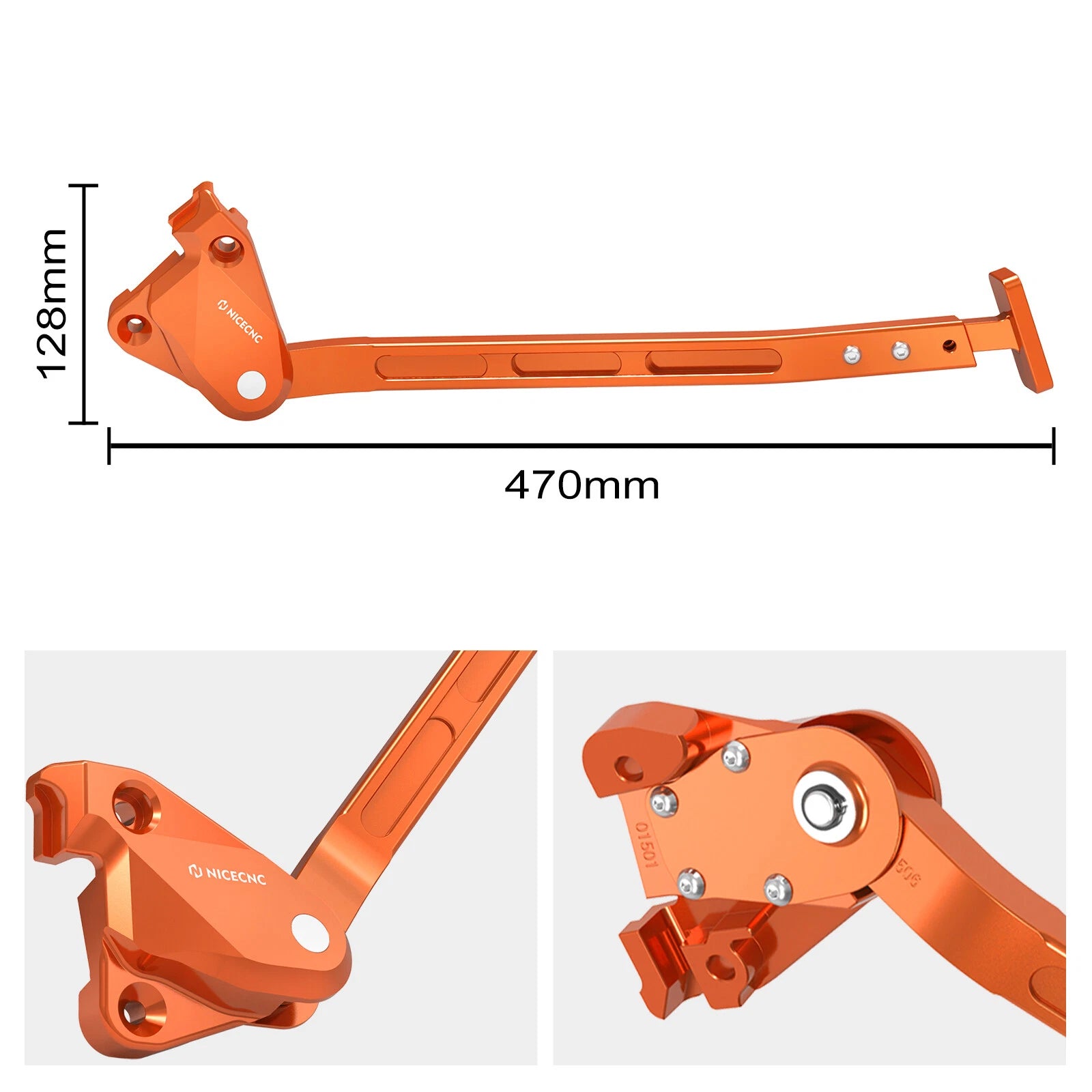 CNC Billet Kickstand for KTM SXF 250 350 450 (2016–2025)