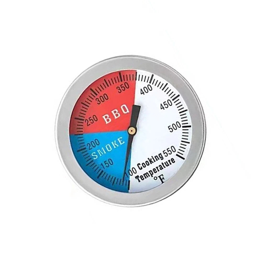 Stainless Steel BBQ Thermometer for Oven (100-550°F)
