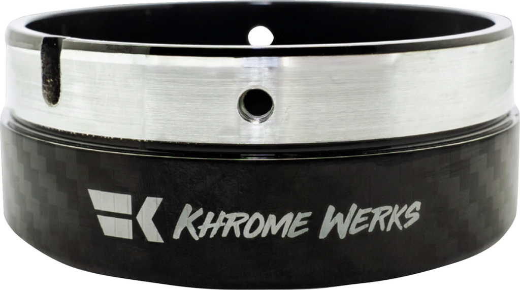 Exhaust End Cap for KHROME WERKS (2008–2021) - Billet Cut Tip - Digital Camo - 4-1/2"