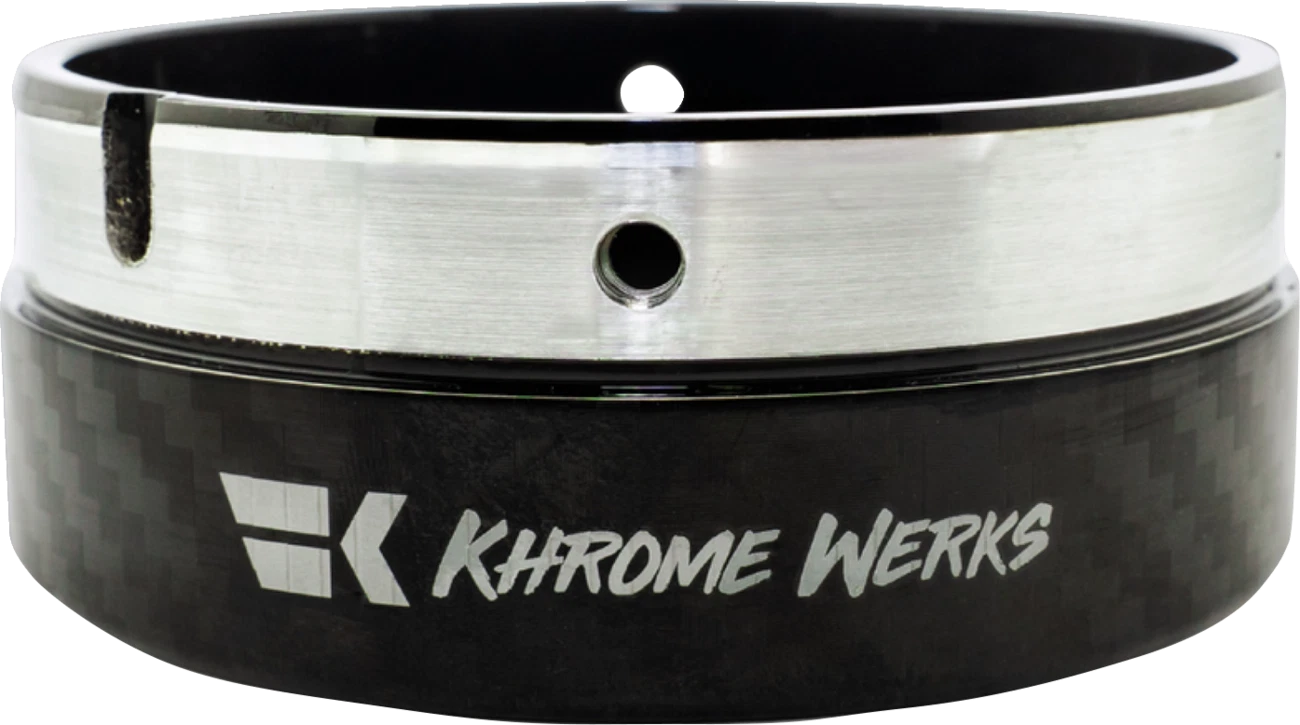 Exhaust End Cap for KHROME WERKS (2008–2021) - Billet Cut Tip - Digital Camo - 4-1/2"