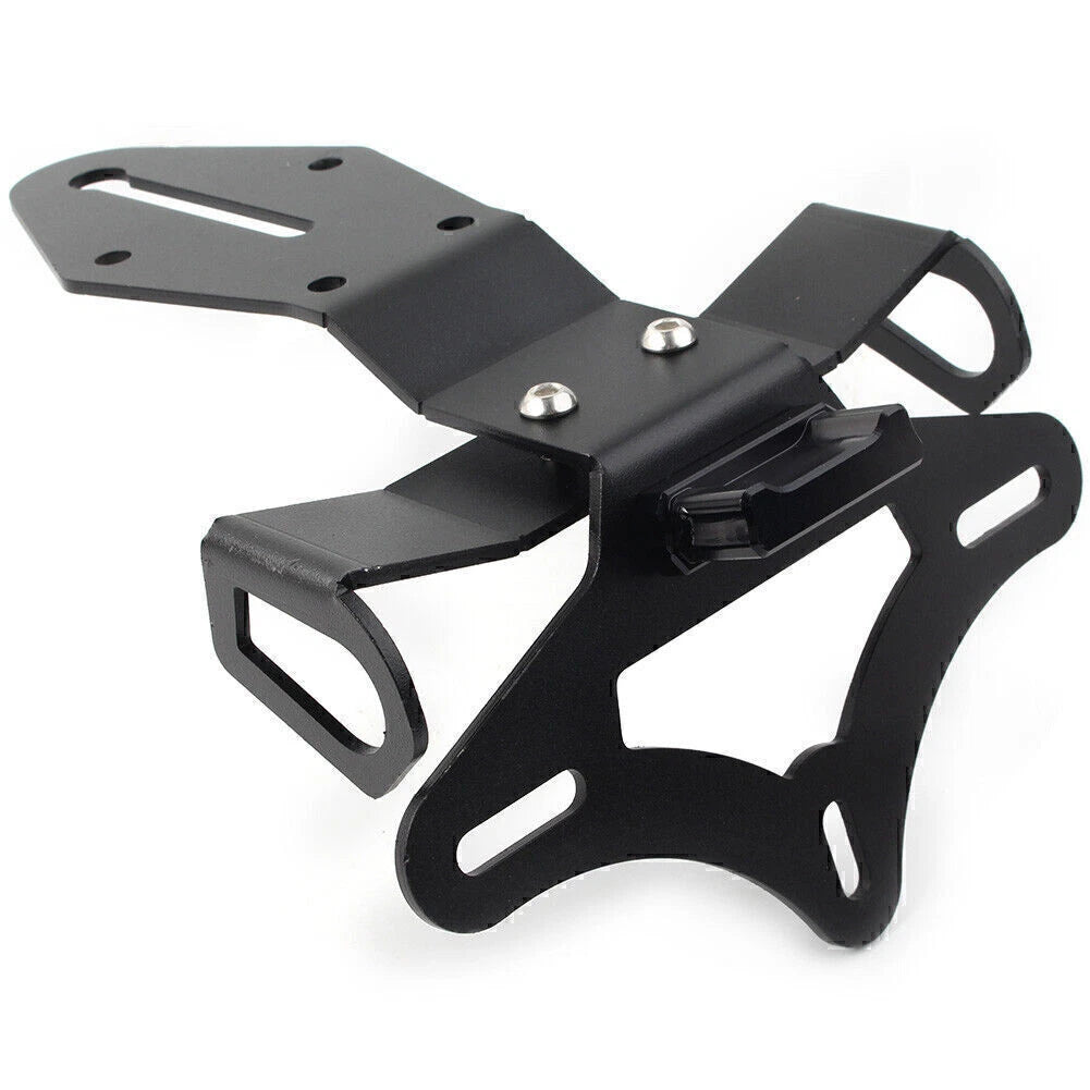 Set of 1 Black Fender Eliminator Kit License Plate Holder for Kawasaki ZX-10R (2016–2020)