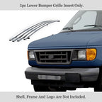 Stainless Steel Billet Grille Insert for Ford Econoline Van (1992-2007)