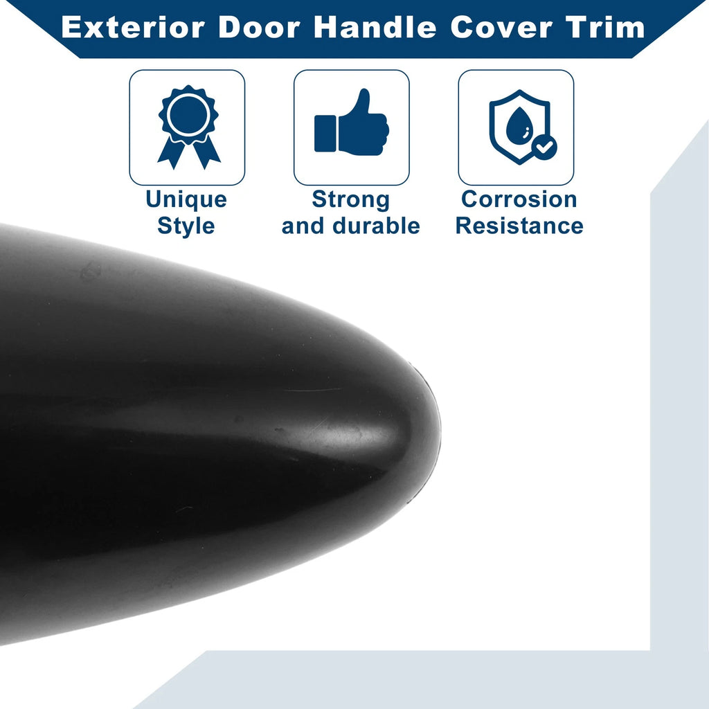 Exterior Door Handle Cover Trim for Kia Optima (2011–2016) Black