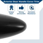 Exterior Door Handle Cover Trim for Kia Optima (2011–2016) Black