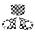 3 x Steering Wheel Cover Trim for Mini Cooper R55 R56 (2007-2020) Black