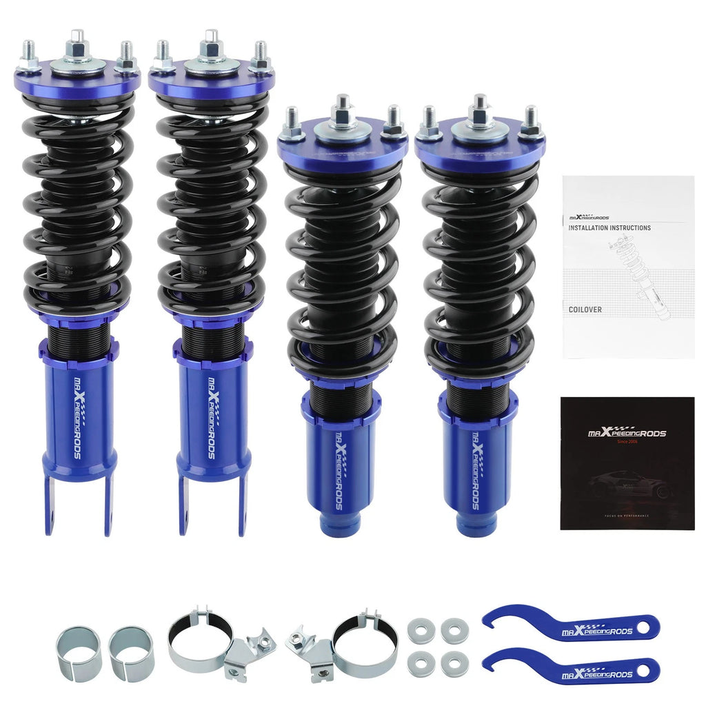 Coilovers Lowering Kit for Honda CR-X (1988–1991) ED EE EF Height Adjustable