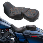 Driver Passenger Seat for Harley CVO Road King Street Glide 2009-2023