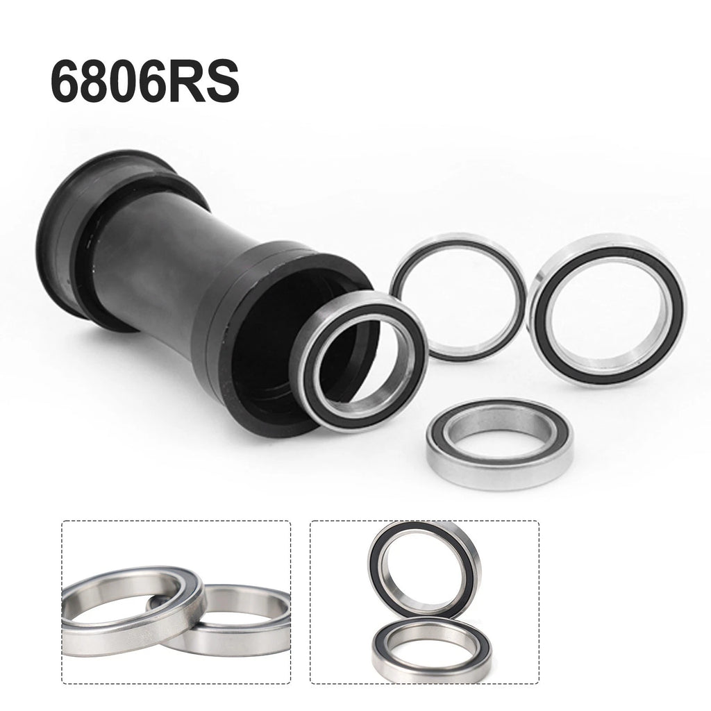 Pair of 6806 2RS Bottom Bracket Bearings for FSA Bicycle (30x42x7mm)