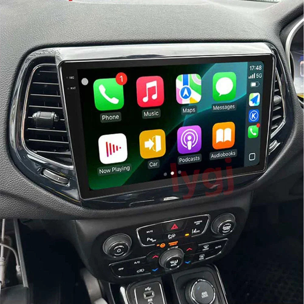 Wireless Carplay Android Auto Head Unit for Jeep Compass (2017-2020)