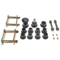 Greasable Shackle Pin + Bush Kit for Isuzu D-Max 4x4 Leaf Spring Polyurethane