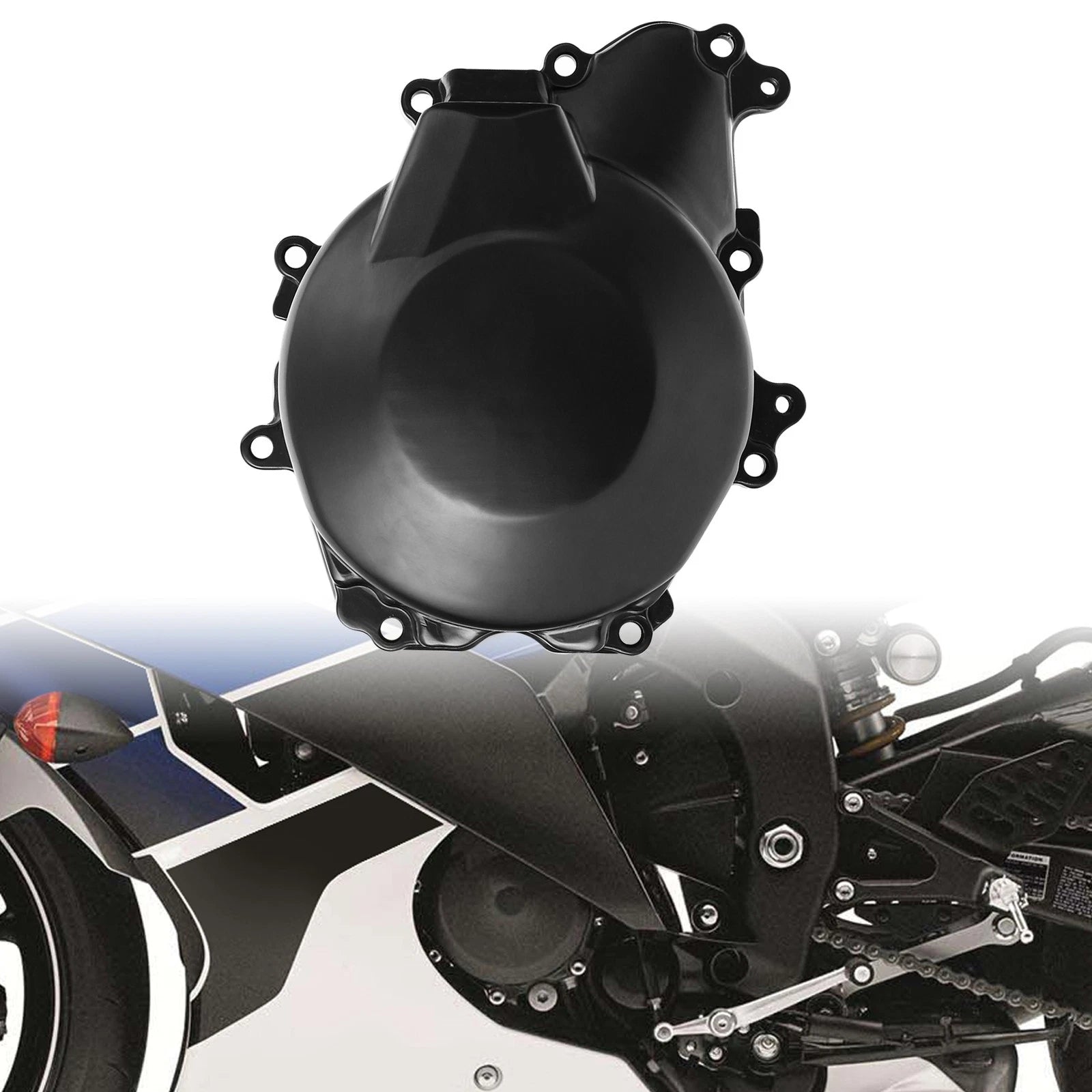 Engine Stator Cover Crankcase for Yamaha YZF R6S (2006–2010), R6 (2003–2005)