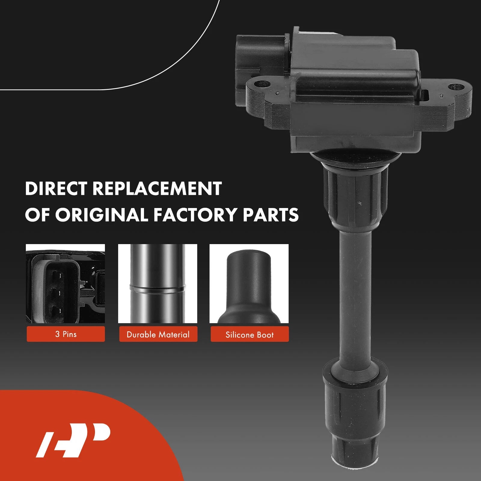 6X Ignition Coils & 6X Iridium Spark Plugs for Nissan Maxima (1995–1999)