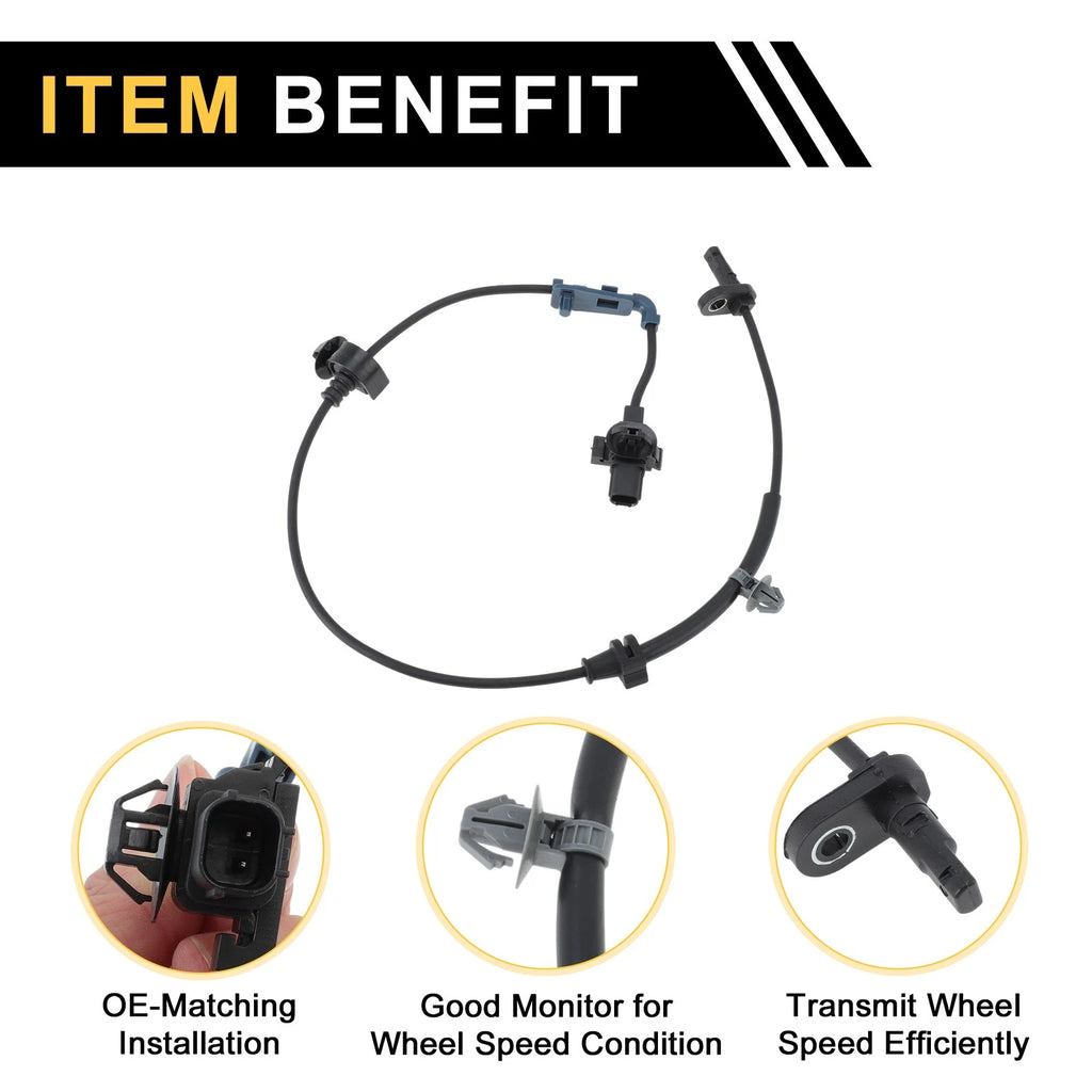 ABS Wheel Speed Sensor No. 57455SWA013 for Honda CR-V (2007–2011) Front Left