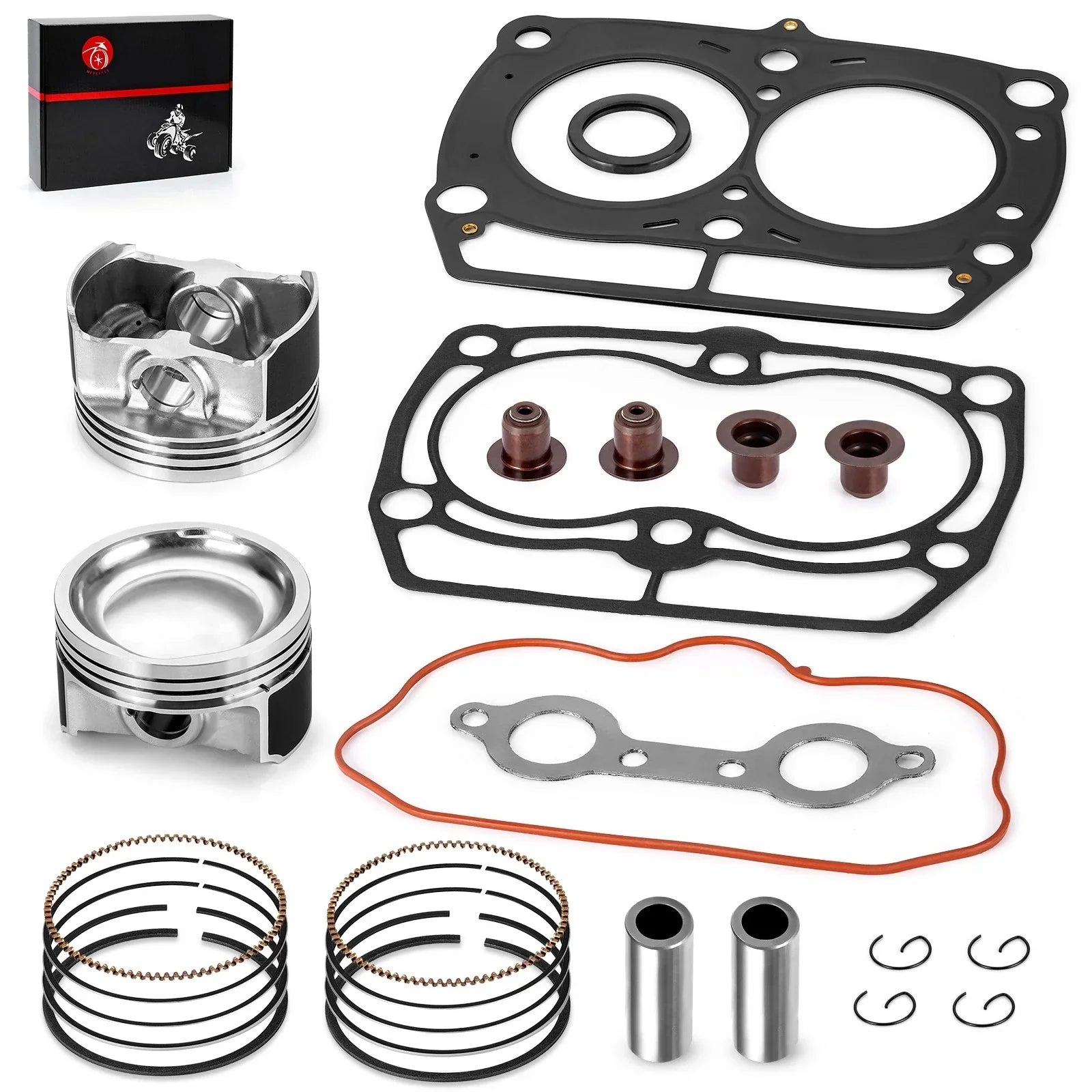 Top End Gasket Piston & Ring Set Kit for Polaris Ranger (2010–2014)