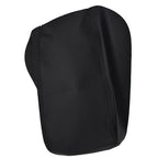 Black Leather Center Console Lid Armrest Cover for Ford Explorer (2011–2018)