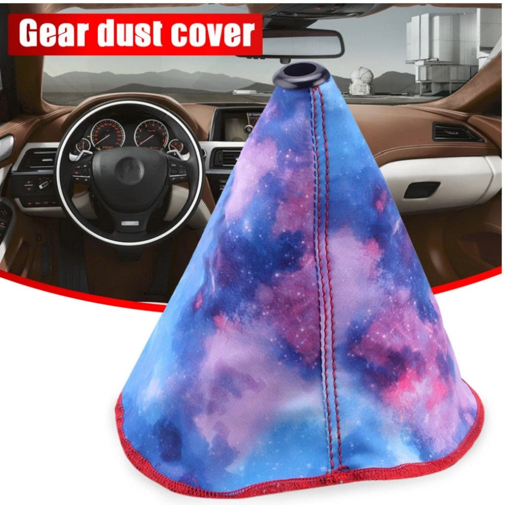 JDM Style Shift Lever Knob Boot Cover for Universal Fit